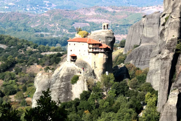 Klášter Agios Nikolaos Anapafsase Meteora — Stock fotografie