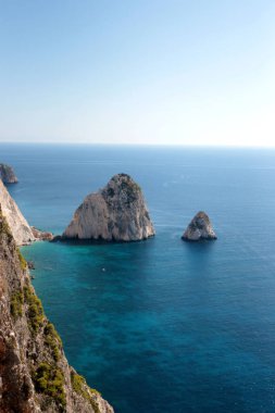 Zakynthos, Yunanistan'ın büyük ve küçük Mizithra adanın en iyi görüş
