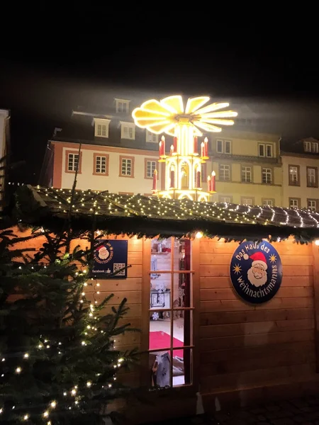 2017 29 de novembro - Mercado de Natal em Heidelberg — Fotografia de Stock