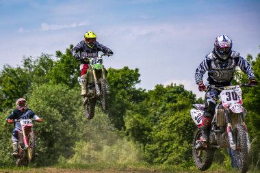 Aşırı enduro Moto spor binici eylem