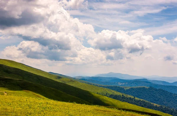 Prachtig zomers landschap in de bergen — Stockfoto