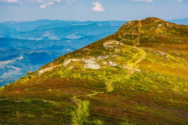dağ sırtı üst yol