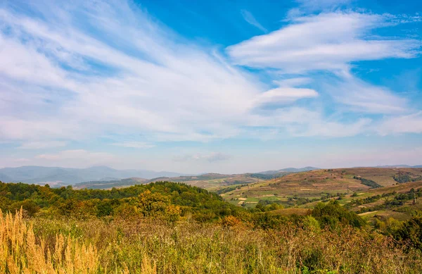 Karpat kırsal güzel sonbahar havalarda