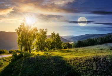 zaman değişim kavramı dağlarda