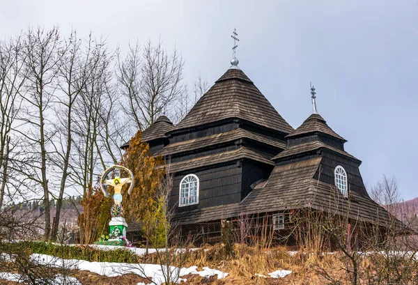 Église de l'Archange Michael, Uzhok, Ukraine — Photo