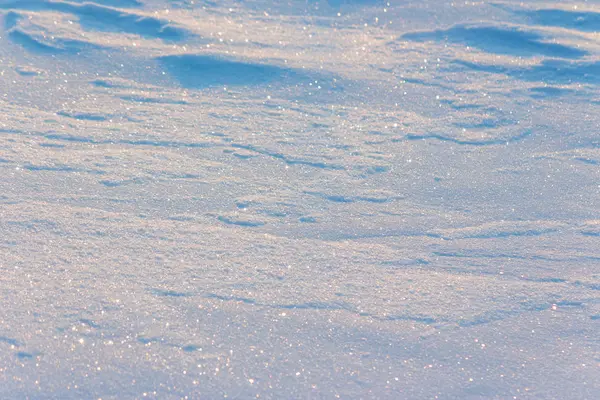 Naturlig snö vit struktur — Stockfoto