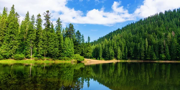 Mountain lake in summertime — Stock Photo, Image
