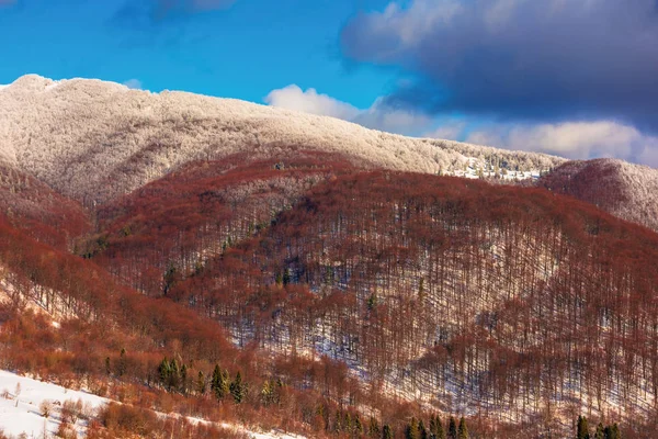 Paysages hivernaux en montagne — Photo