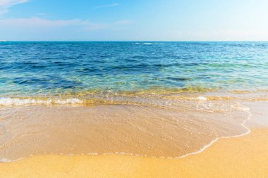 Yazın deniz manzarası