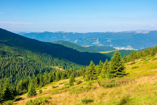 Mountain scenery in the morning — Stock Photo, Image