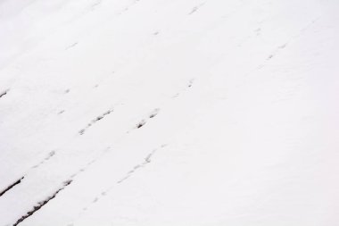 Doğal kar beyazı dokusu