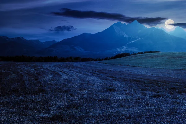 Venkovská krajina na Slovensku v létě — Stock fotografie