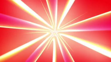 Soyut yaratıcı kozmik arka plan. Başka bir galaksiye hiper atlama. Işık hızı, hareket halindeki neon ışınları. Yıldızlar arasında dolaşmak