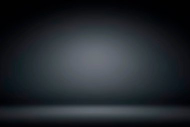 Sınır siyahı bir geçmişi olan soyut lüks siyah bir gradyan. Stüdyo arkaplanı