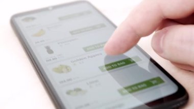 Akıllı telefon uygulaması kullanarak meyve siparişi vermek