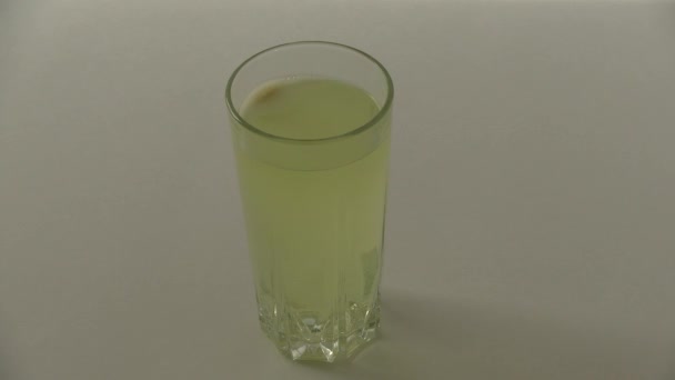 Effervescence Vitamine Est Une Boisson Saine — Video