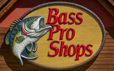Bass Pro dükkanlar dış işareti ve Logo