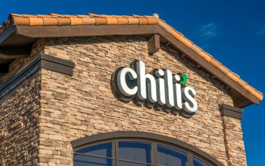 Chili's Restaurant Exterior and Logo clipart