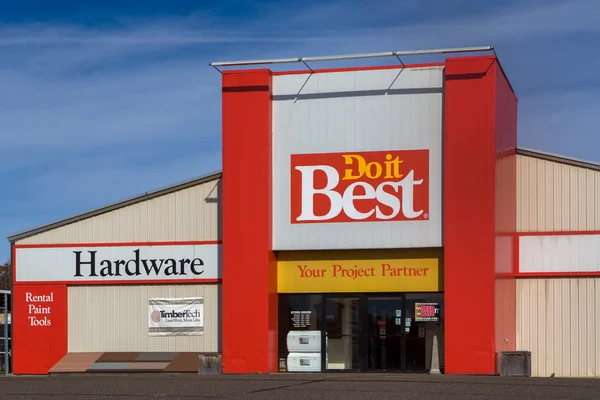 Faites-le Best Hardware Store et logo — Photo