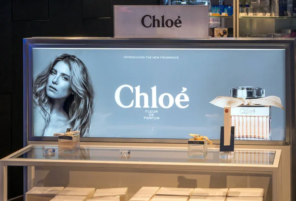 Chlr parfüm megjelenítése — Stock Fotó