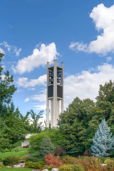 Brigham Young University centenario torre del carillón — Foto de Stock