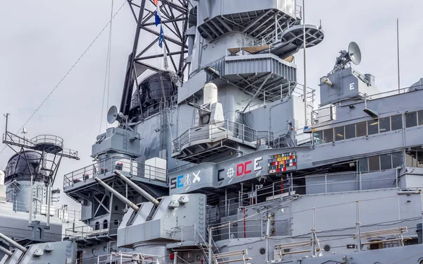 USS Iowa Museu Battleship — Fotografia de Stock