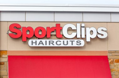 Sportclips saç kesimi dış ve logosu