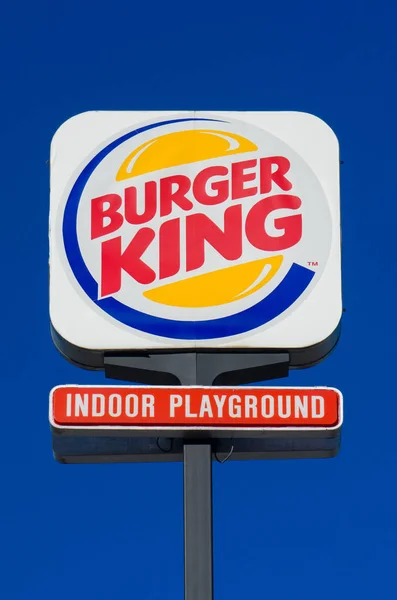 Burger King Sinal Exterior — Fotografia de Stock