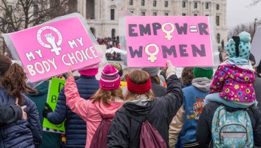 2017 Women's March Minnesota clipart