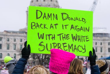 2017 kadın Mart Minnesota