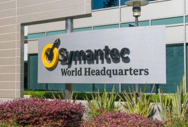 Symantec dünya Genel Müdürlük Binası ve logosu