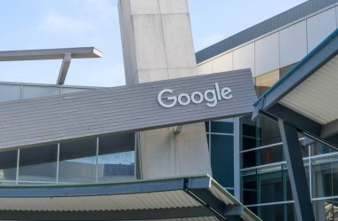 Google şirket Merkez ve logosu