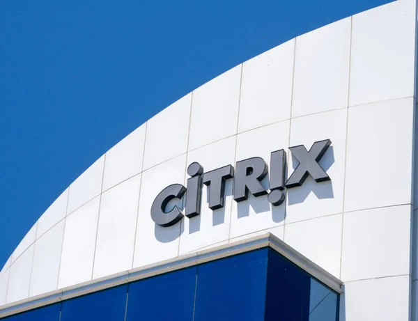 Citrix Systems, Inc. Coporate bina ve logosu — Stok fotoğraf