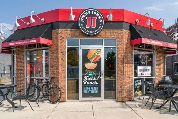 Jimmy john 's restaurant außen — Stockfoto