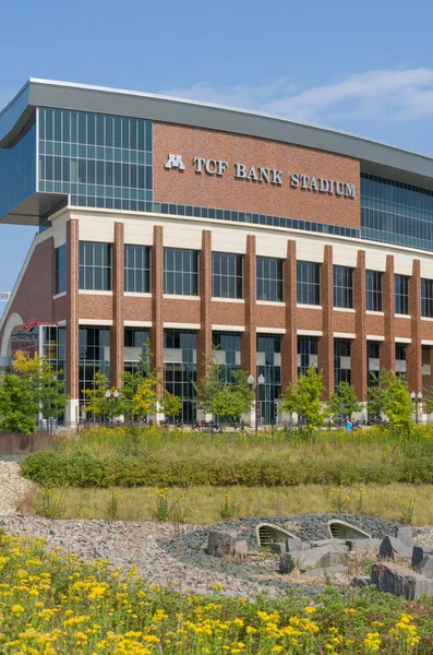 TCF Bank Stadium on the Campus of the University of Minnesota — Stock Photo, Image