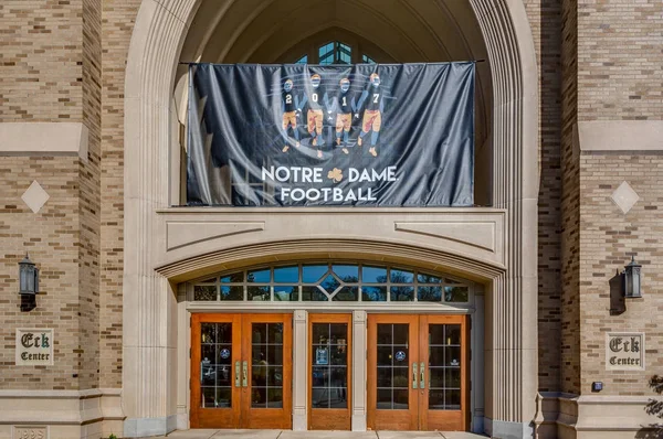 Edificio de Administración Principal en el Campus de Notre Dame — Foto de Stock