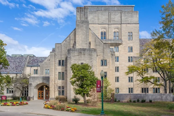 Indiana Memorial Union auf dem Campus der indischen Universität — Stockfoto