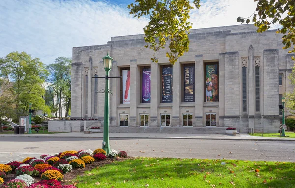 Indiana University Auditorium na kampusie University of Indiana — Zdjęcie stockowe