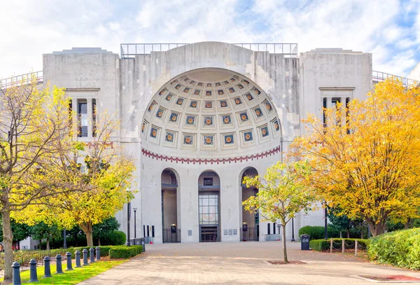 Rotunda Entrada al Estadio Ohio en la Universidad Estatal de Ohio — Foto de Stock