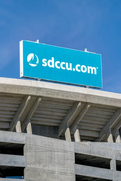 San Diego County kredietunie stadion op de Campus van San Diego — Stockfoto