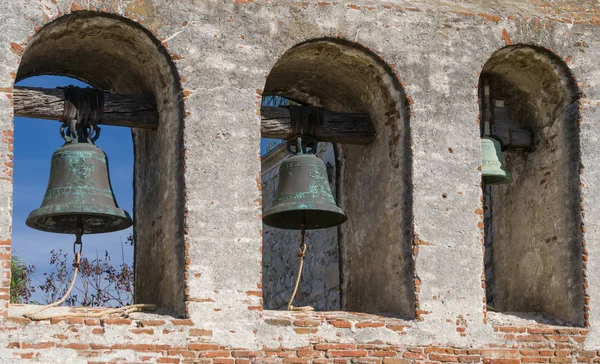 Αποστολή κουδούνια σε αποστολή San Juan Capistrano — Φωτογραφία Αρχείου