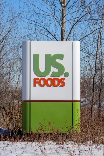 US Food Exterior y logotipo de la marca —  Fotos de Stock
