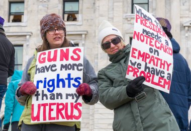 St Paul, Minnesota, ABD bizim hayatımızda Mart için Mart.