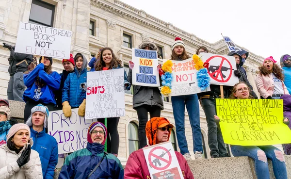 De Mars voor ons leven maart in St. Paul, Minnesota, VSA. — Stockfoto