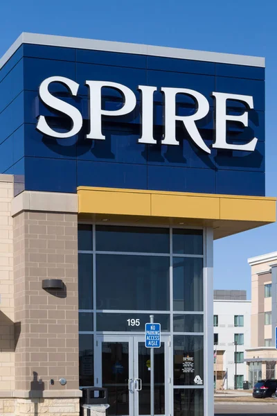 Spire Credit Union Extérieur et logo — Photo