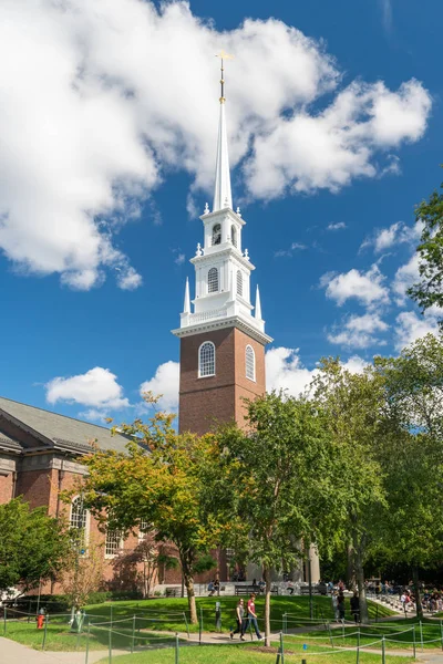 Memorial Church aan Harvard University — Stockfoto