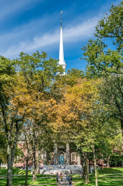 Memorial Church à l'Université Harvard — Photo