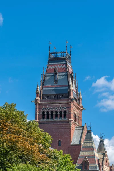 Memorial Hall en Sanders Theater aan Harvard University — Stockfoto