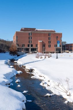 Wisconsin-Eau Üniversitesi 'ndeki Mcintyre Kütüphanesi.