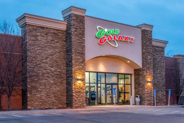 Paul Usa March 2020 Golf Galaxy Retail Store Entrance Trademark — Stock Photo, Image